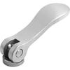 Kipp Cam levers, stainless, with internal thread; thrust washer stainless K0645.0541305